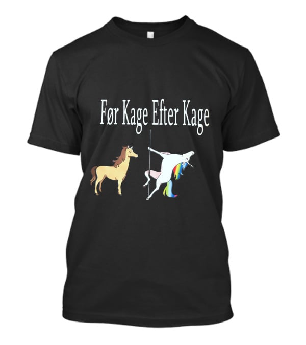 Før Kage Efter Kage Pony T-Shirt
