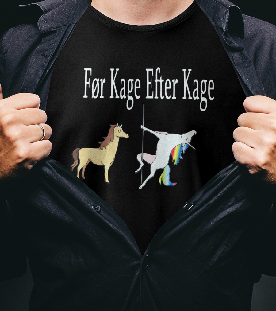 Før Kage Efter Kage Pony T-Shirt