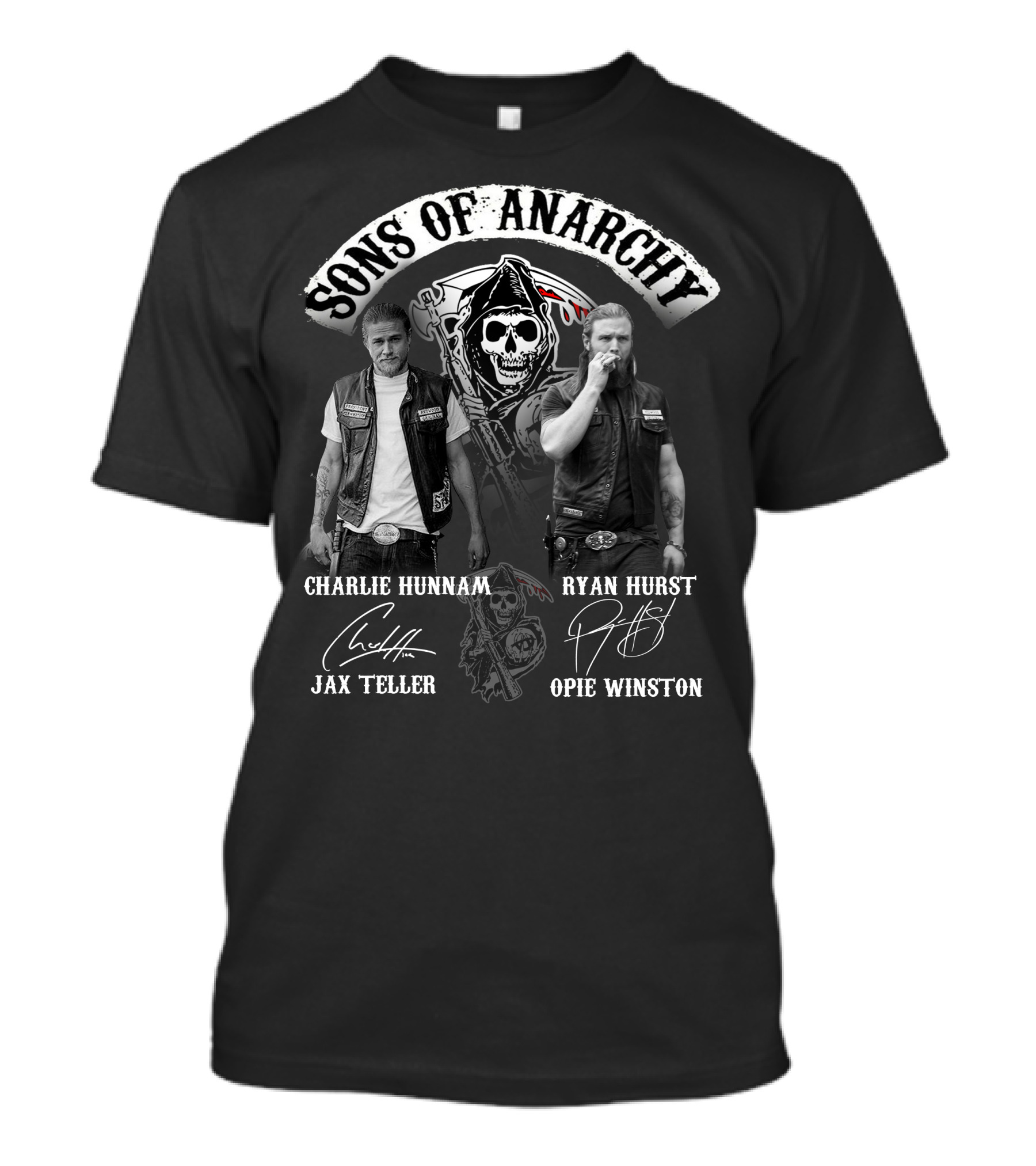 Sons Of Anarchy Jax Teller Opie Winston Charlie Hunnam Ryan Hurst T-Shirt