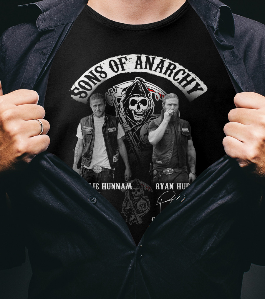 Sons Of Anarchy Jax Teller Opie Winston Charlie Hunnam Ryan Hurst T-Shirt