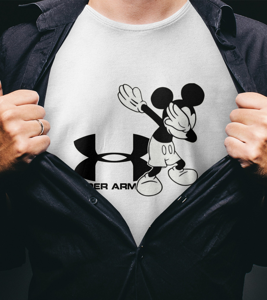 Under Arm Mickey Dabbing Iconic T-Shirt