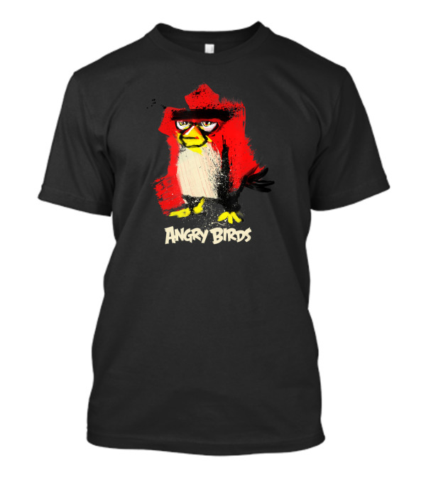 Angry Birds Red Gloom Brushstroke T-Shirt