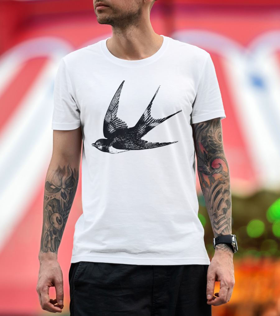 Barn Swallow Bird T-Shirt