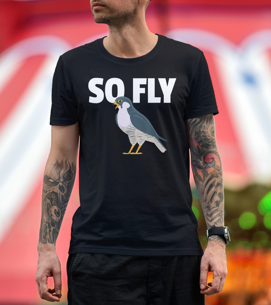 So Fly Birding for a Bird Love T-Shirt