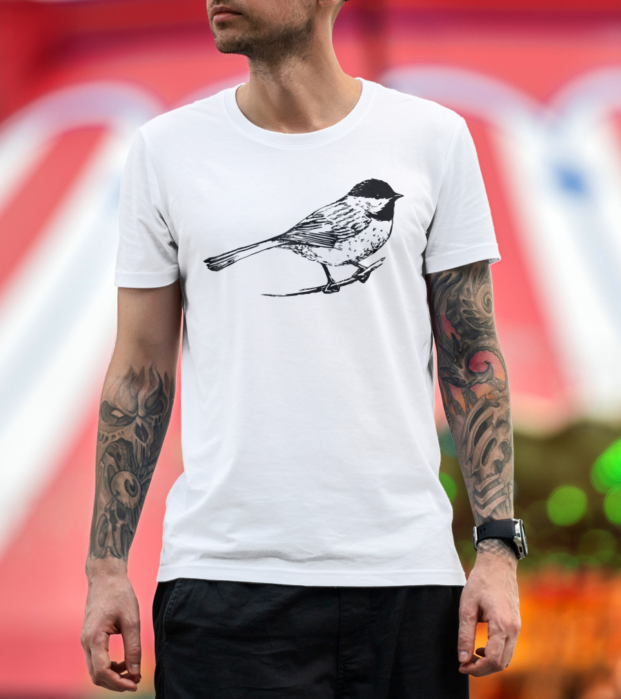 Chickadee Bird Nature Lover Birdi T-Shirt