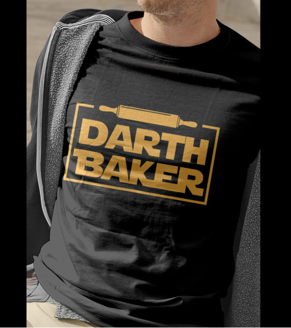 Darth Baker Rolling Pin Star Chef Culin Cooking T-Shirt