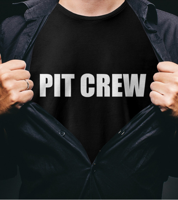 Pit Crew Employees Uniform Work T-Shirt