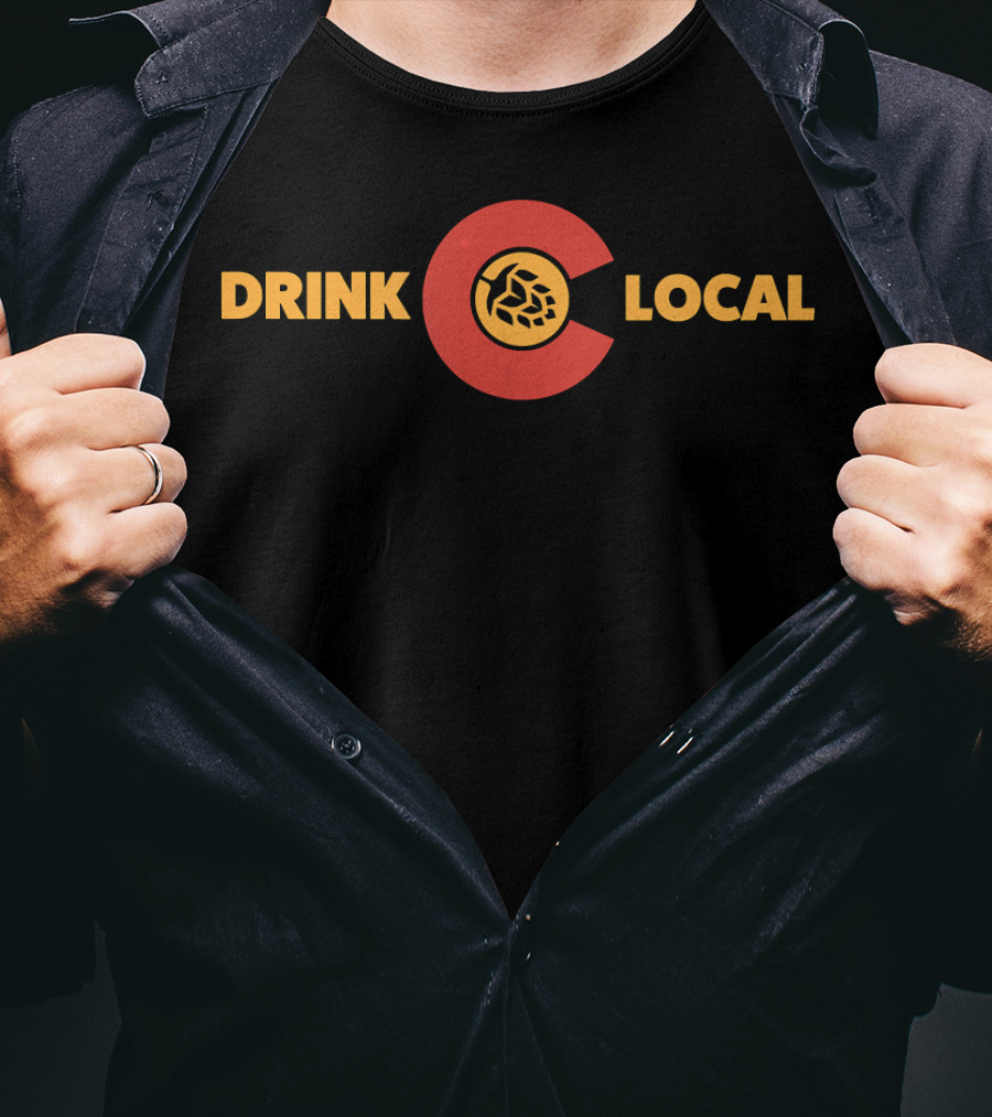 Colorado Drink Local IPA Hop T-Shirt