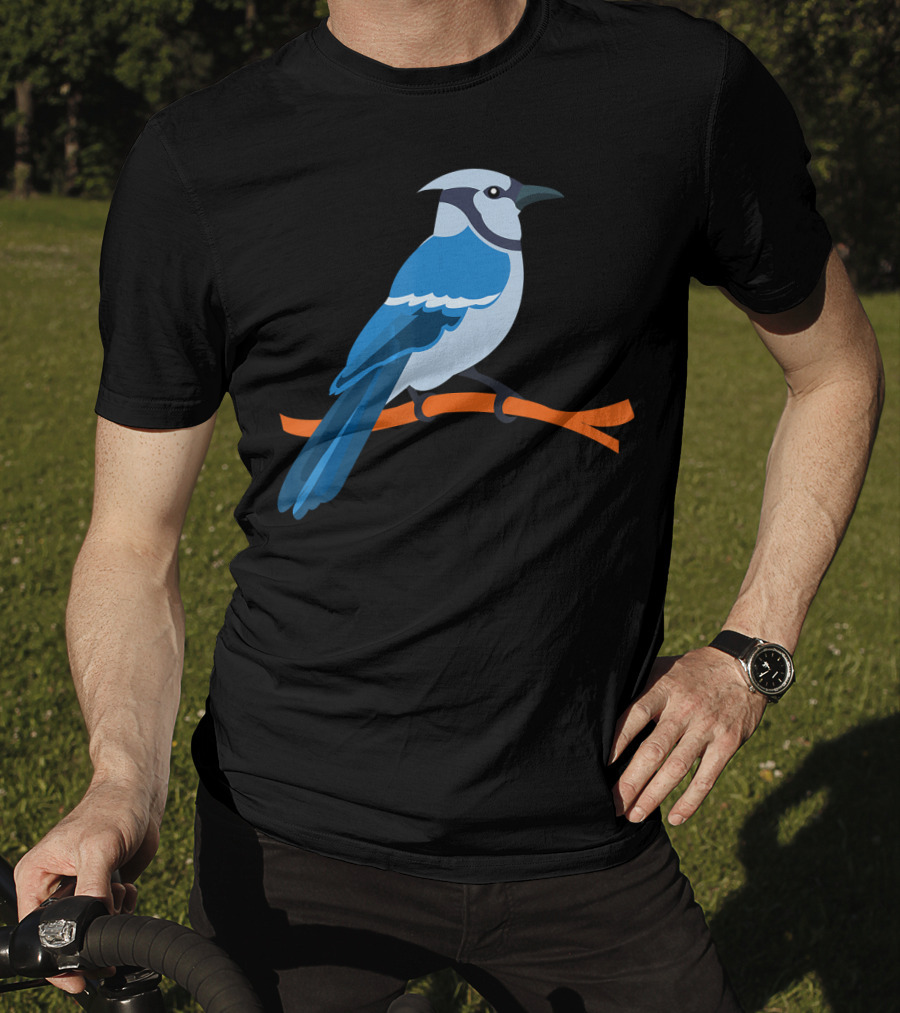 Cool Blue Jay Awesome Bird T-Shirt
