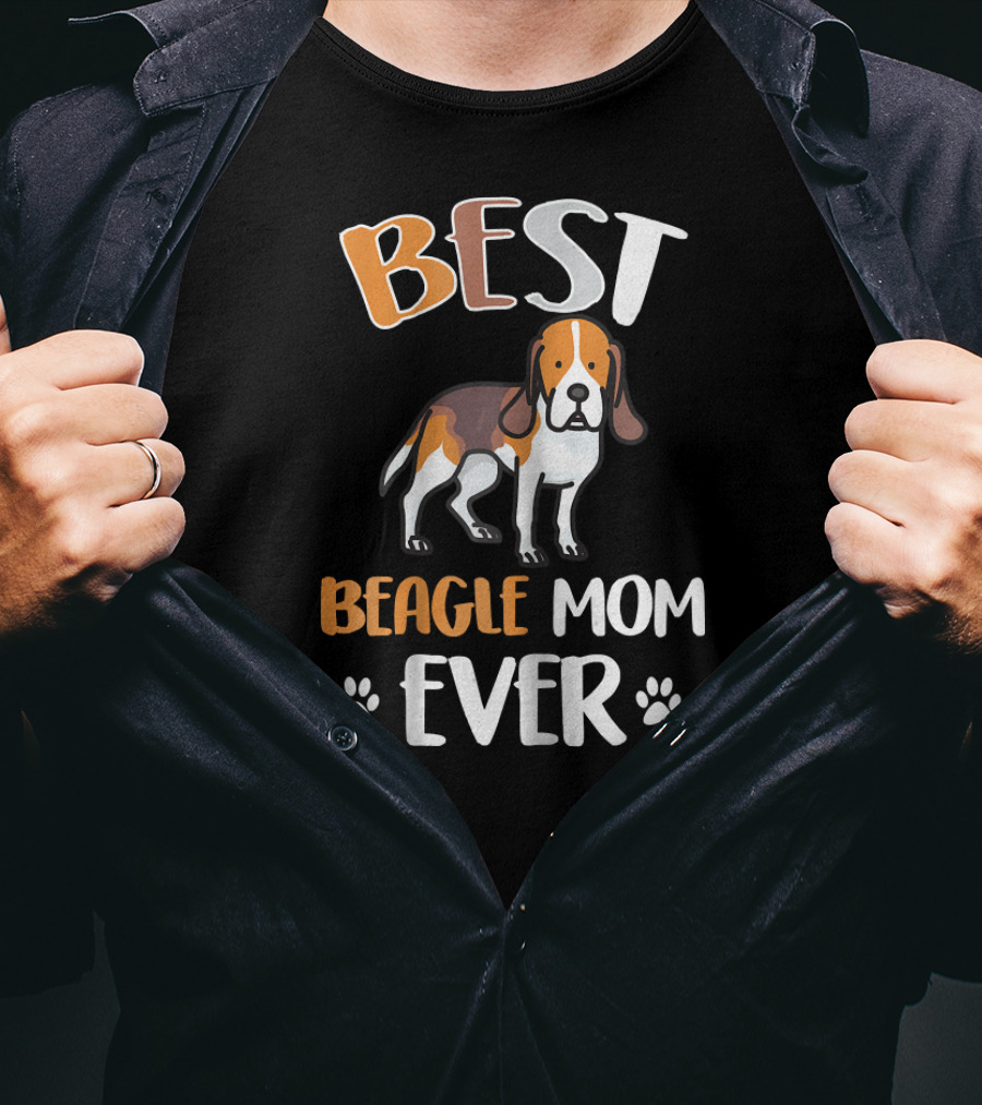 Best Beagle Mom Ever T-Shirt