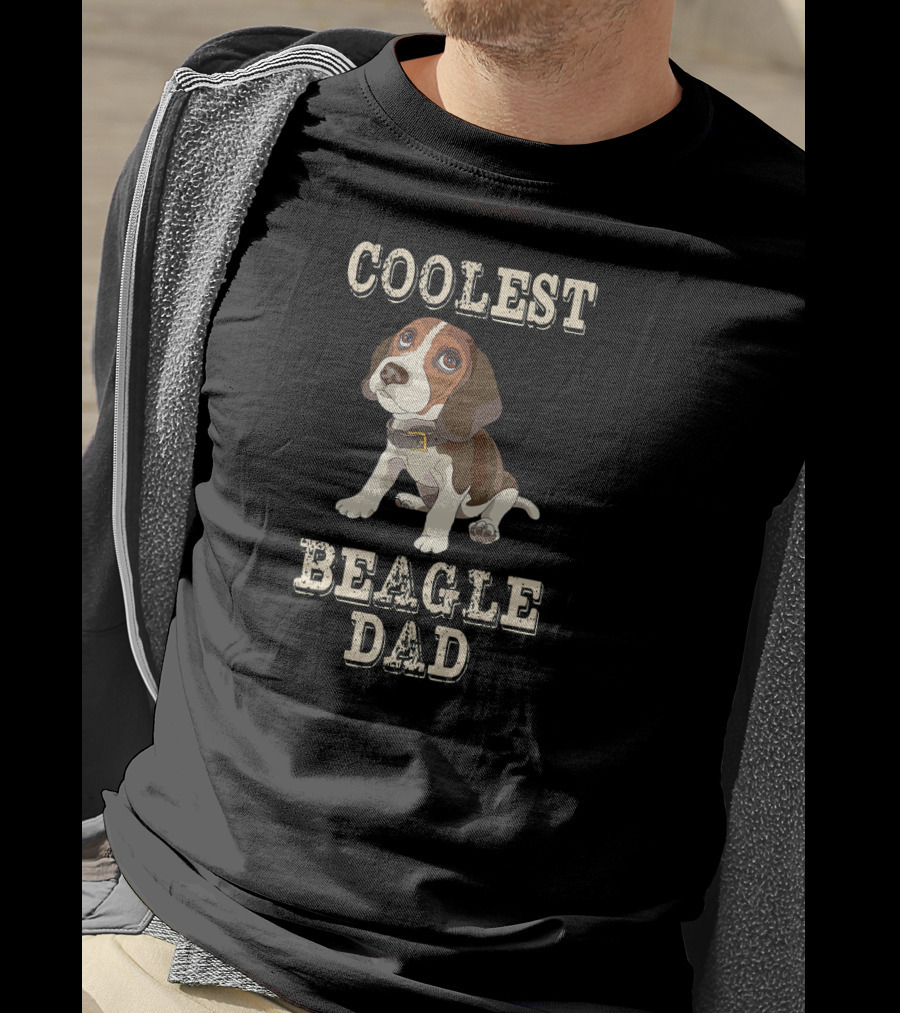COOLEST BEAGLE DAD T-Shirt