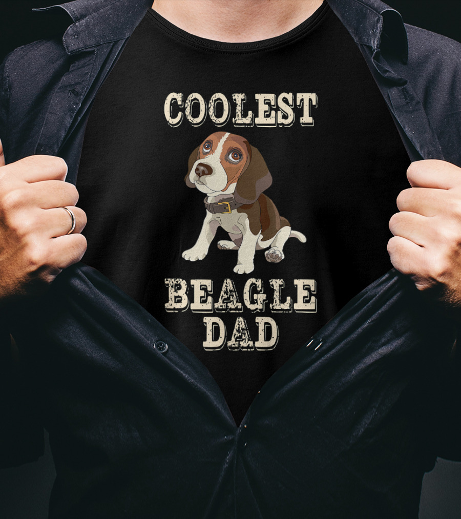 COOLEST BEAGLE DAD T-Shirt