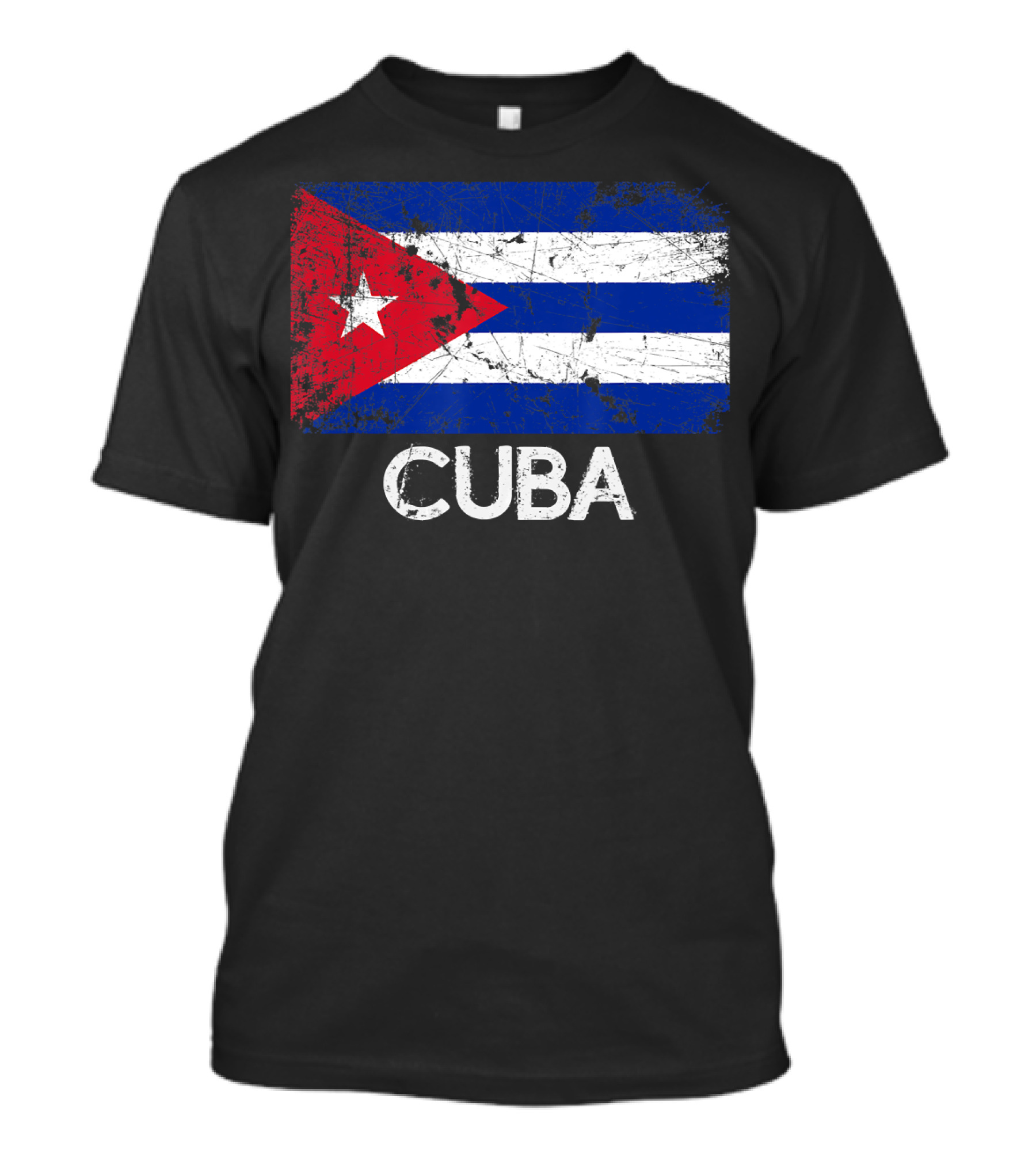 Cuban Flag Vintage Cuba T-Shirt