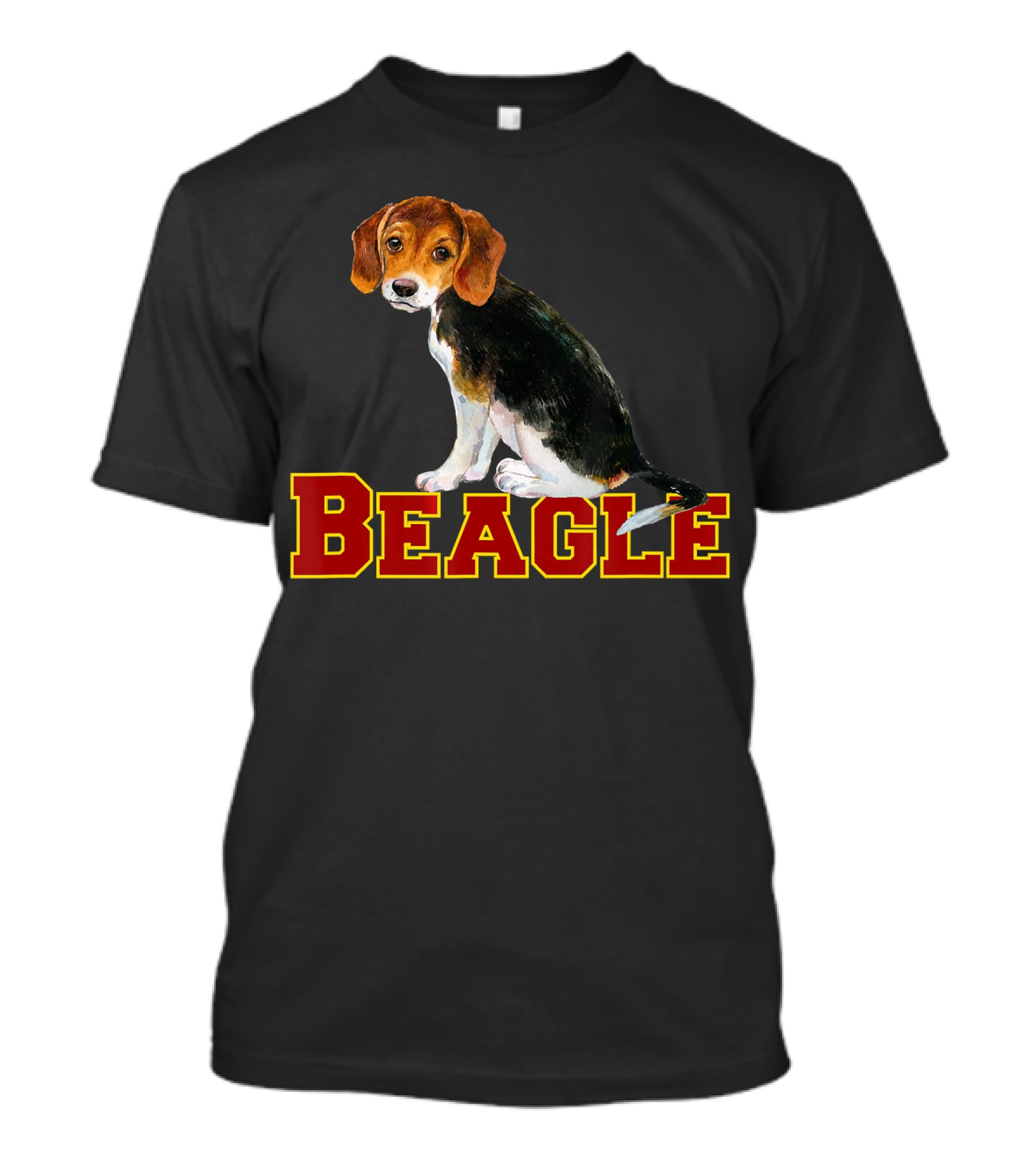 Beagle With Cute Puppy T-Shirt