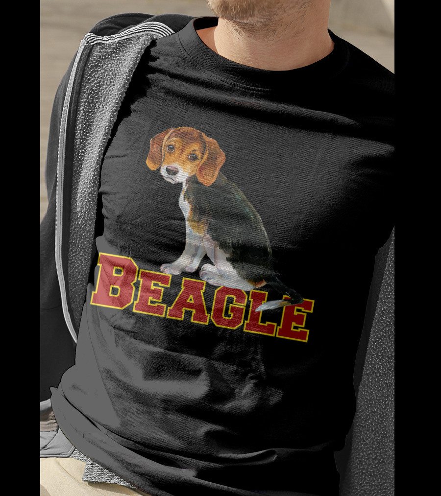 Beagle With Cute Puppy T-Shirt