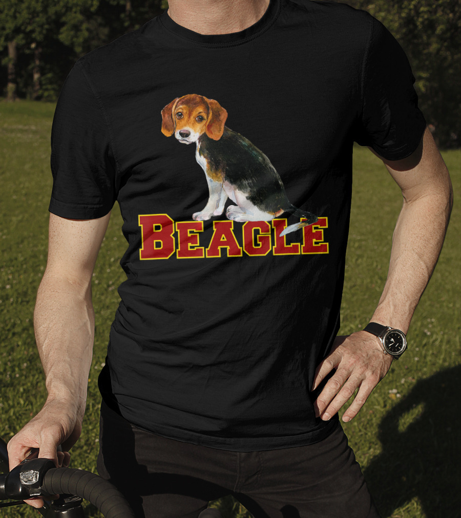 Beagle With Cute Puppy T-Shirt