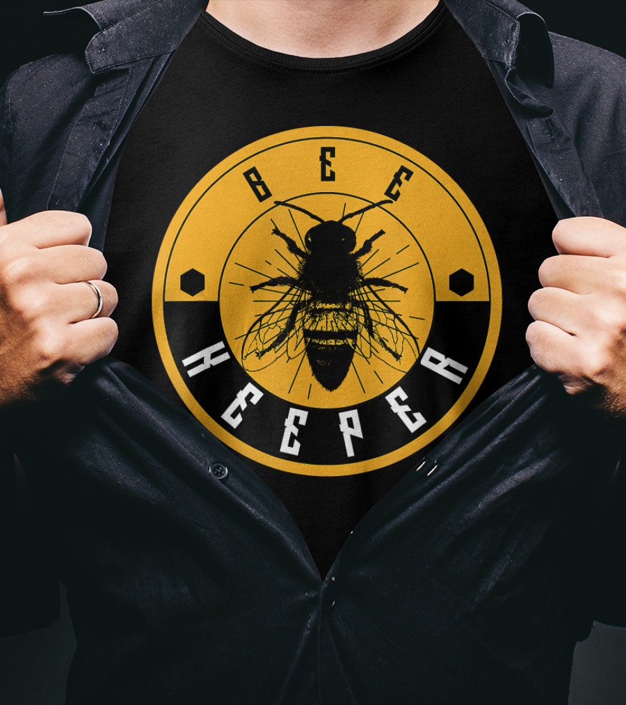 Bee Keeper Honey Bees Beekeeping Circle T-Shirt