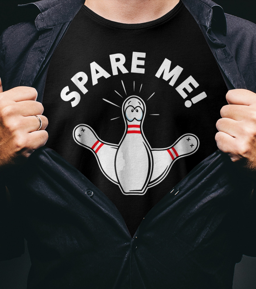 SPARE ME Cute Bowling Boys Or Girls T-Shirt