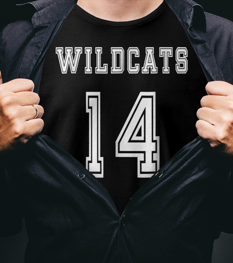 Wildcats 14 Basketball Jersey T-Shirt