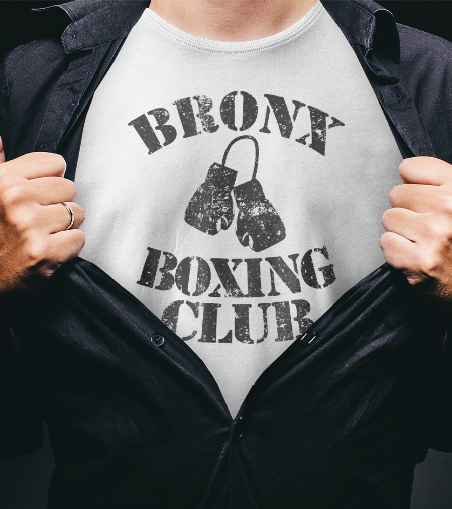 Bronx Boxing Club Vintage Boxing Gloves Classic T-Shirt