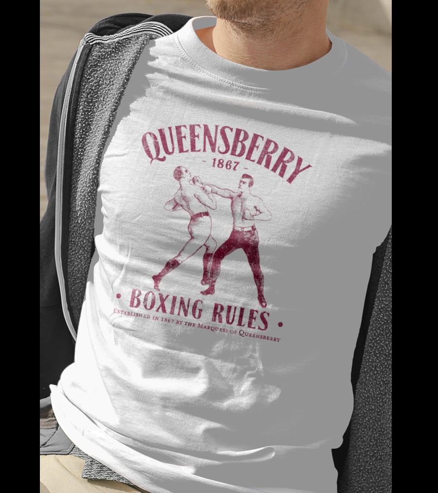 Queensberry 1867 Boxing Rules Established By The Marquess Of Queensberry T-Shirt