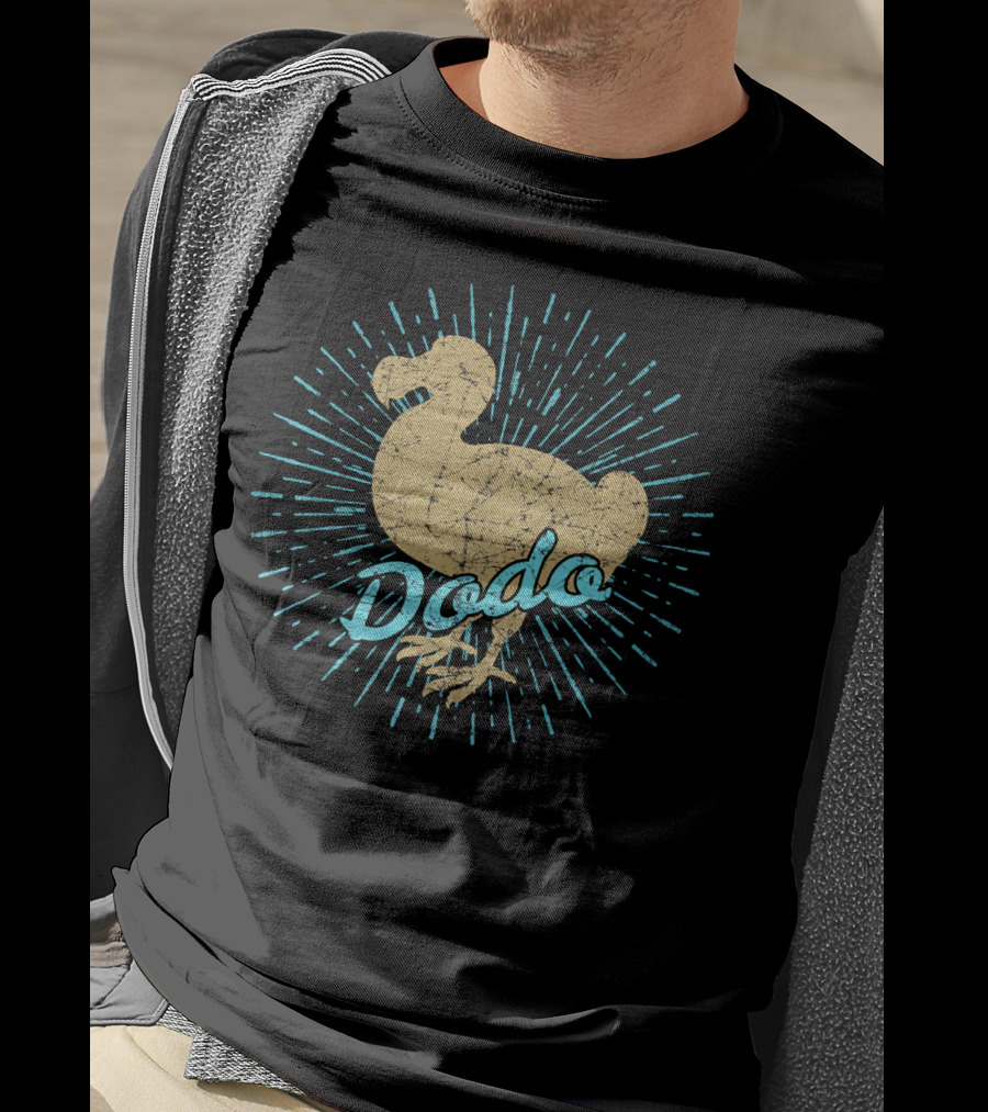 Dodo Bird Retro Vintage T-Shirt