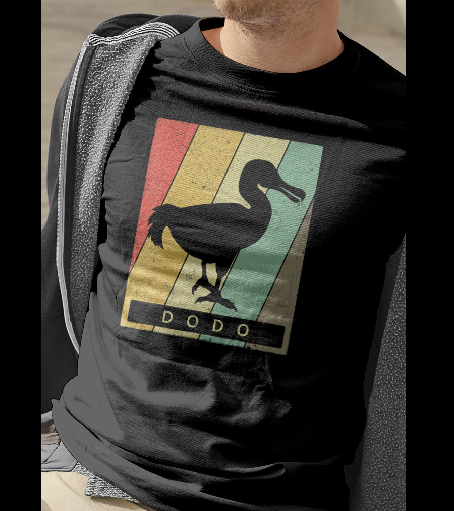 Dodo Bird Lover Vintage Dodo Retro Animal T-Shirt