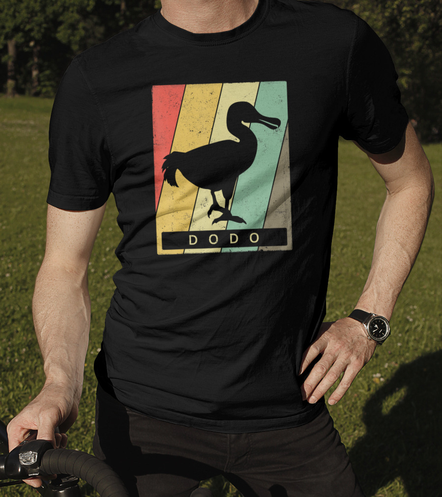 Dodo Bird Lover Vintage Dodo Retro Animal T-Shirt