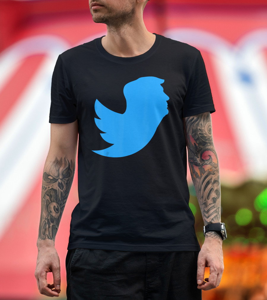 Donald Trump Twitter Bird Profile Trumpeet Tweet T-Shirt