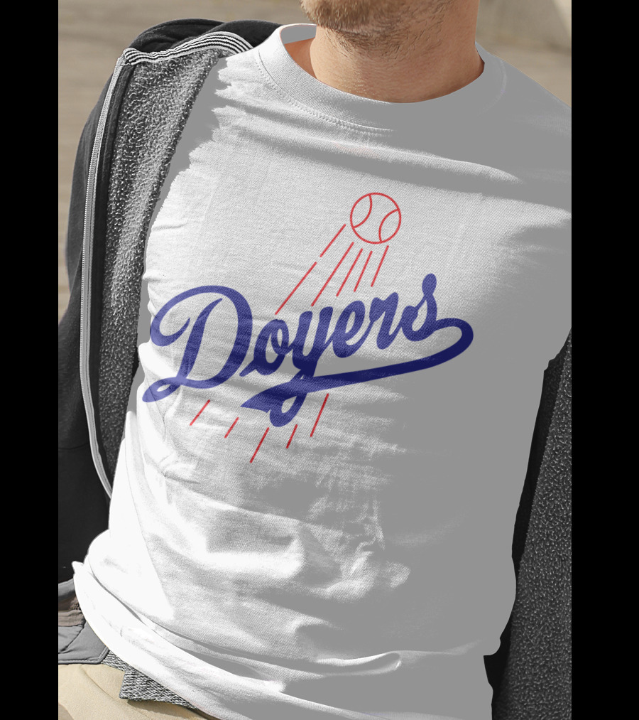Doyers Baseball Regular Fit Script With Baseball T-Shirt