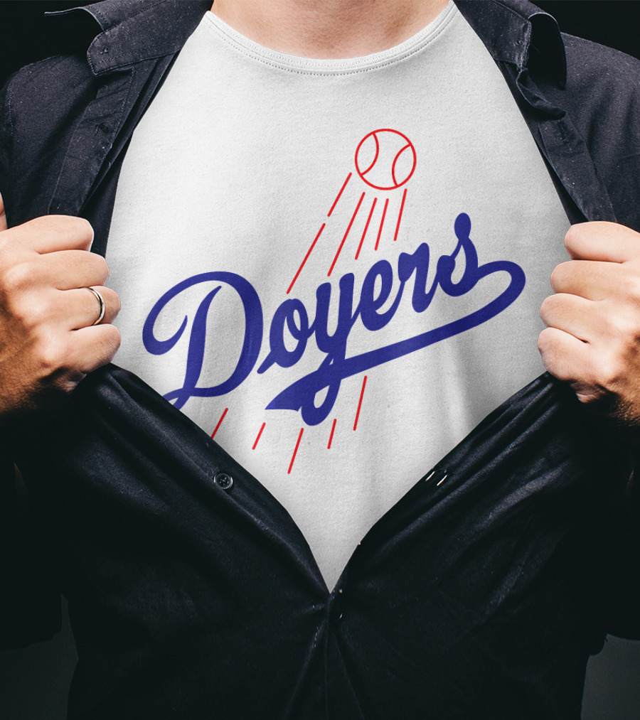 Doyers Baseball Regular Fit Script With Baseball T-Shirt