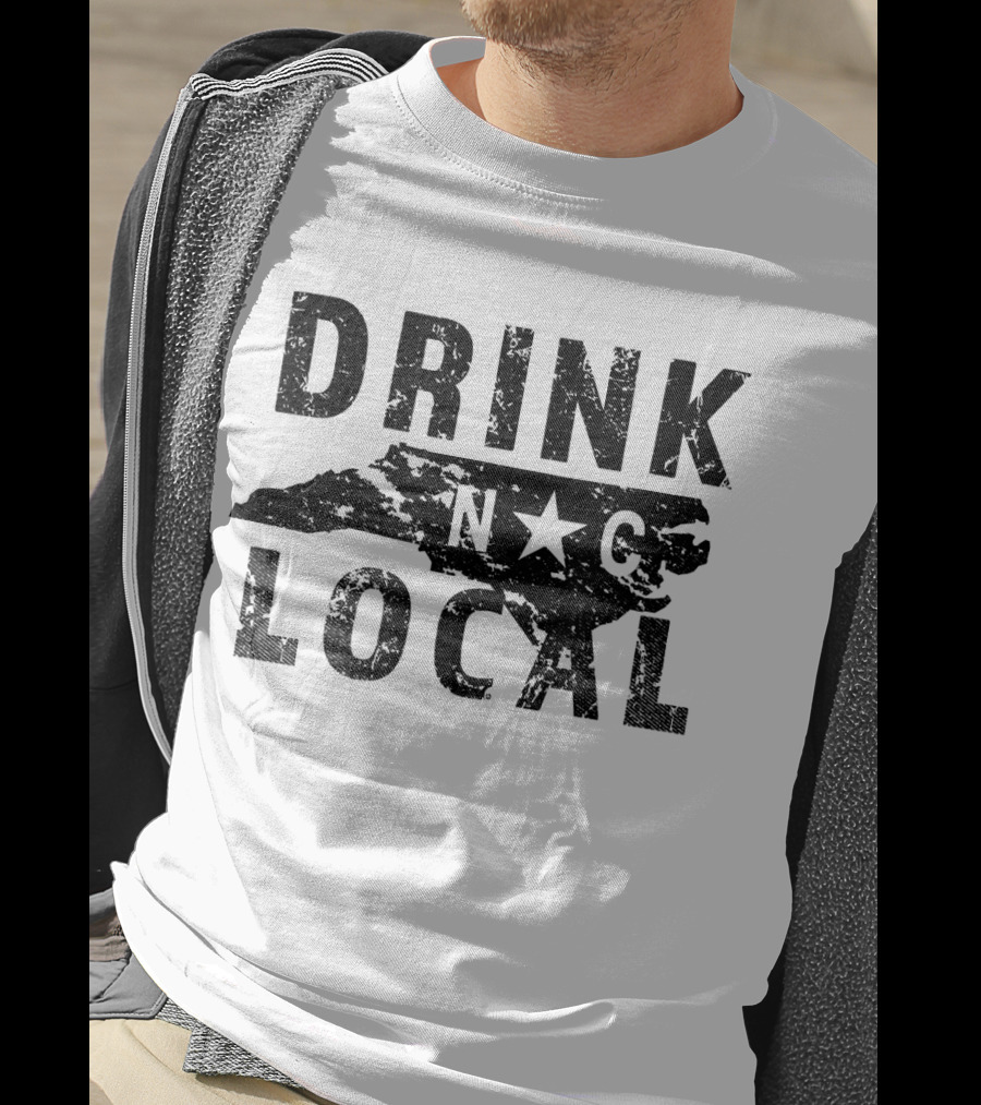 Drink Local NC North Carolina Craft Beer T-Shirt