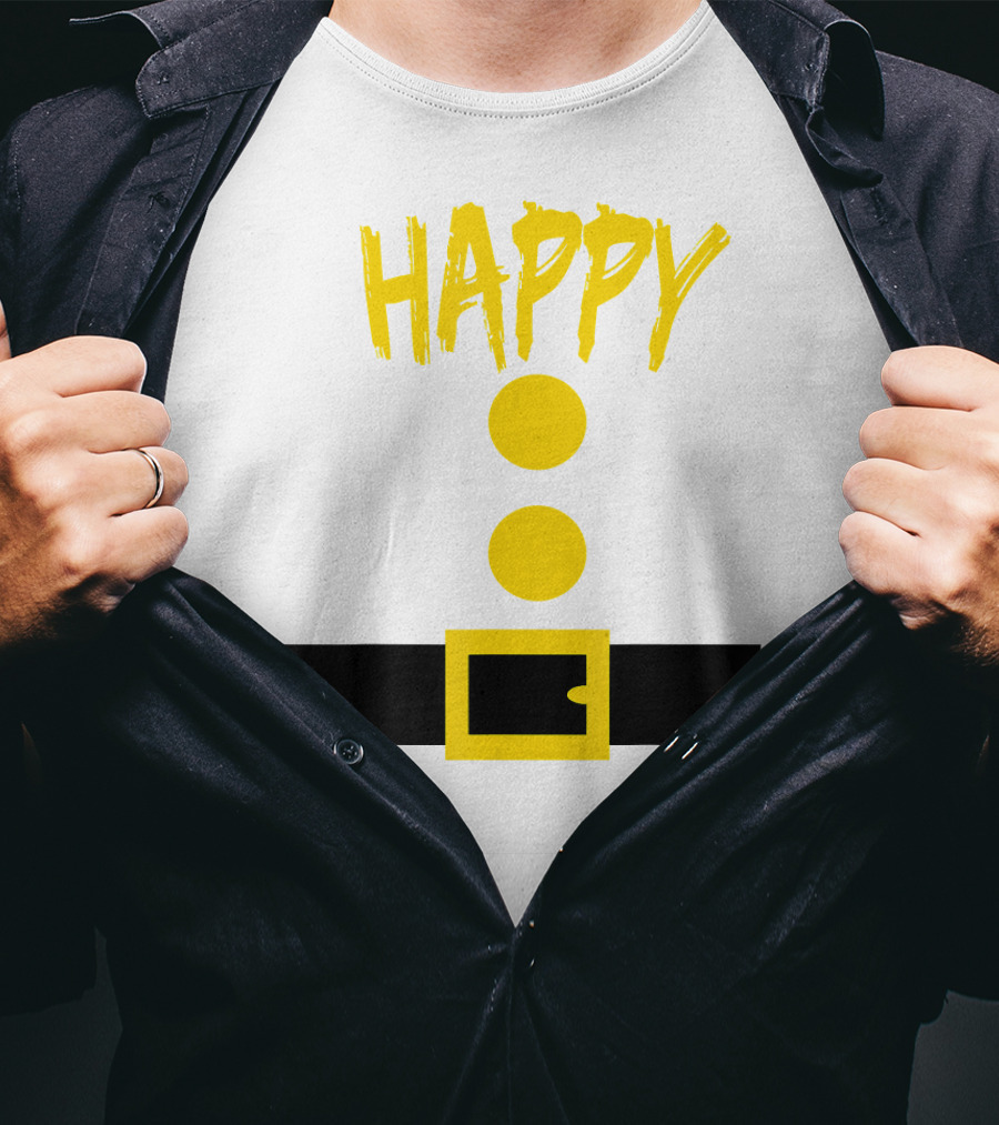 Happy Dwarf Costume Belt T-Shirt