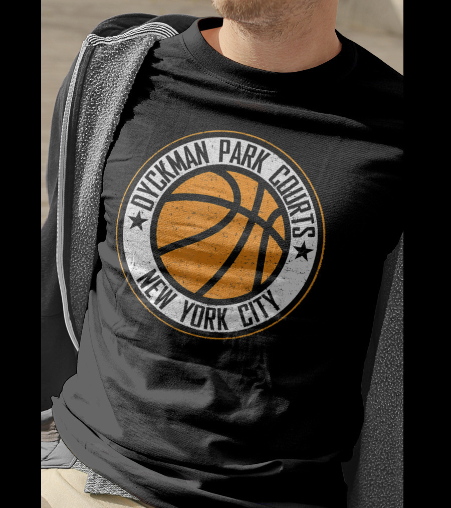 Dyckman Park Courts Basketball New York City T-Shirt
