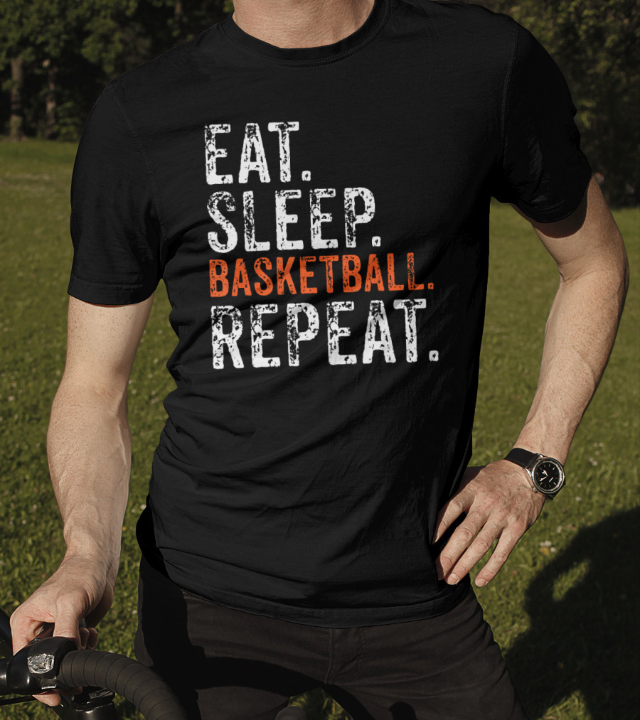 Eat Sleep Basketball Repeat Player T-Shirt