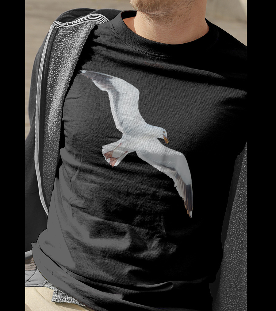 Majestic Flying Seagull For Seagull Lover T-Shirt