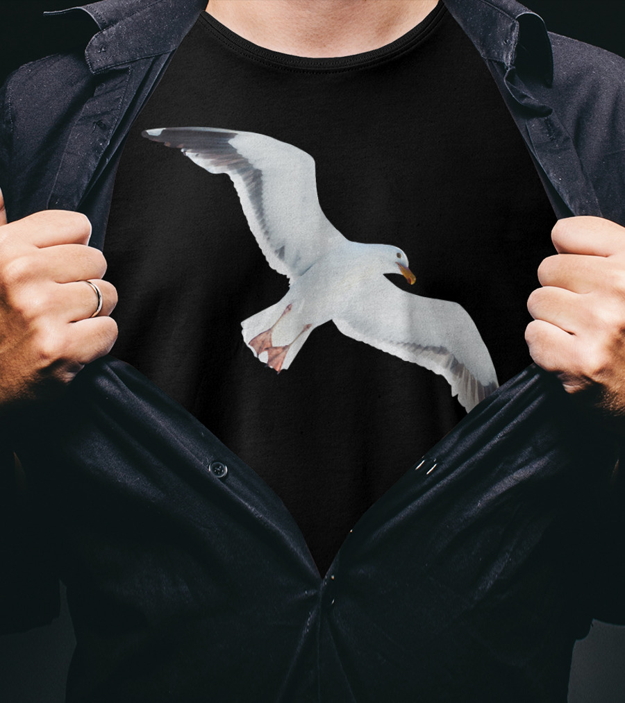 Majestic Flying Seagull For Seagull Lover T-Shirt