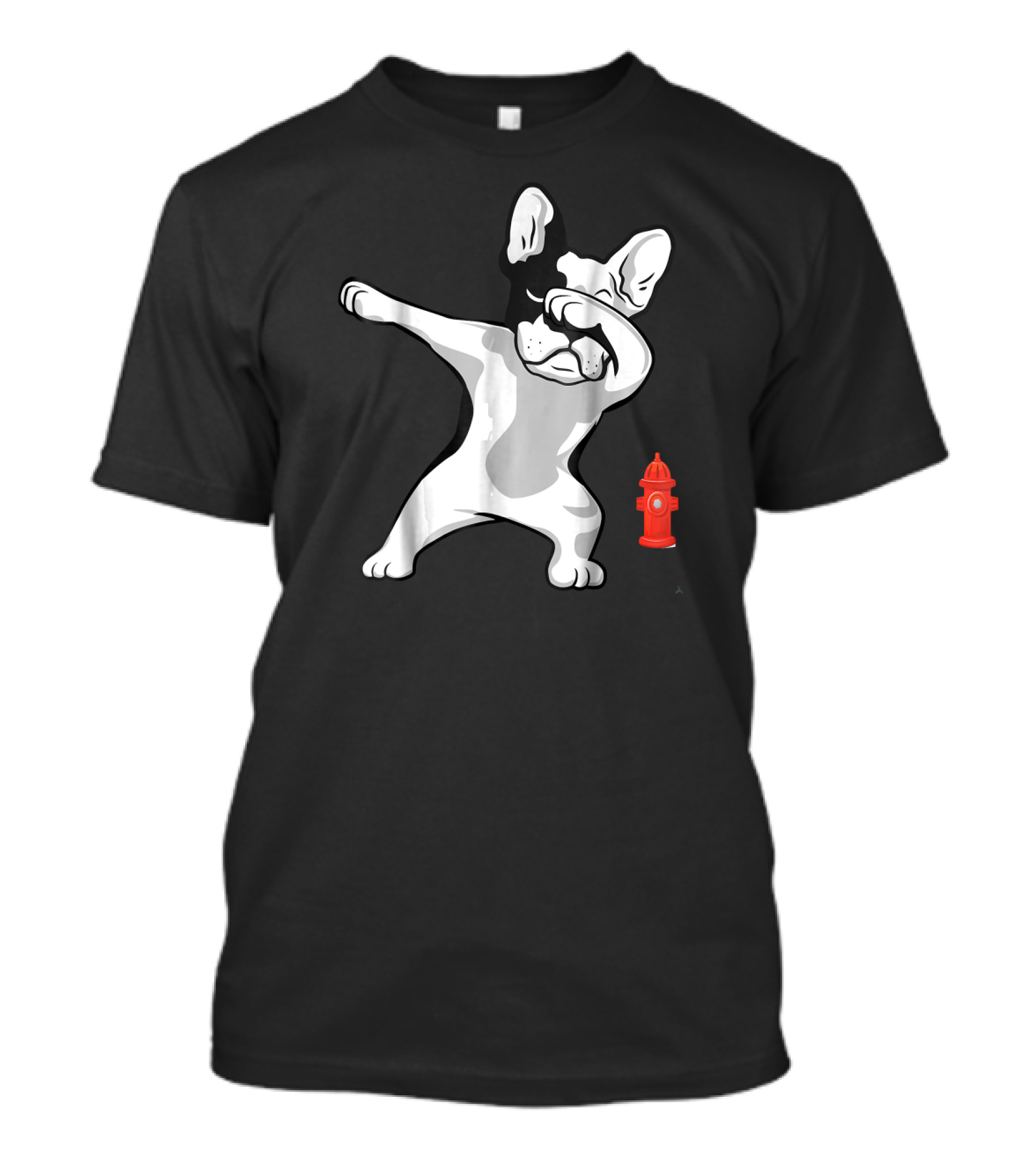 French Bulldog Frenchie Dabbing Lover Puppy Fire Hydrant T-Shirt