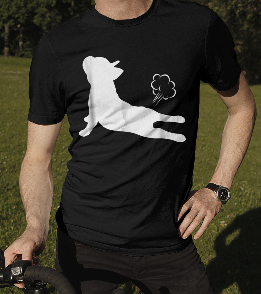 French Bulldog Yoga Exhale Pose Humor T-Shirt