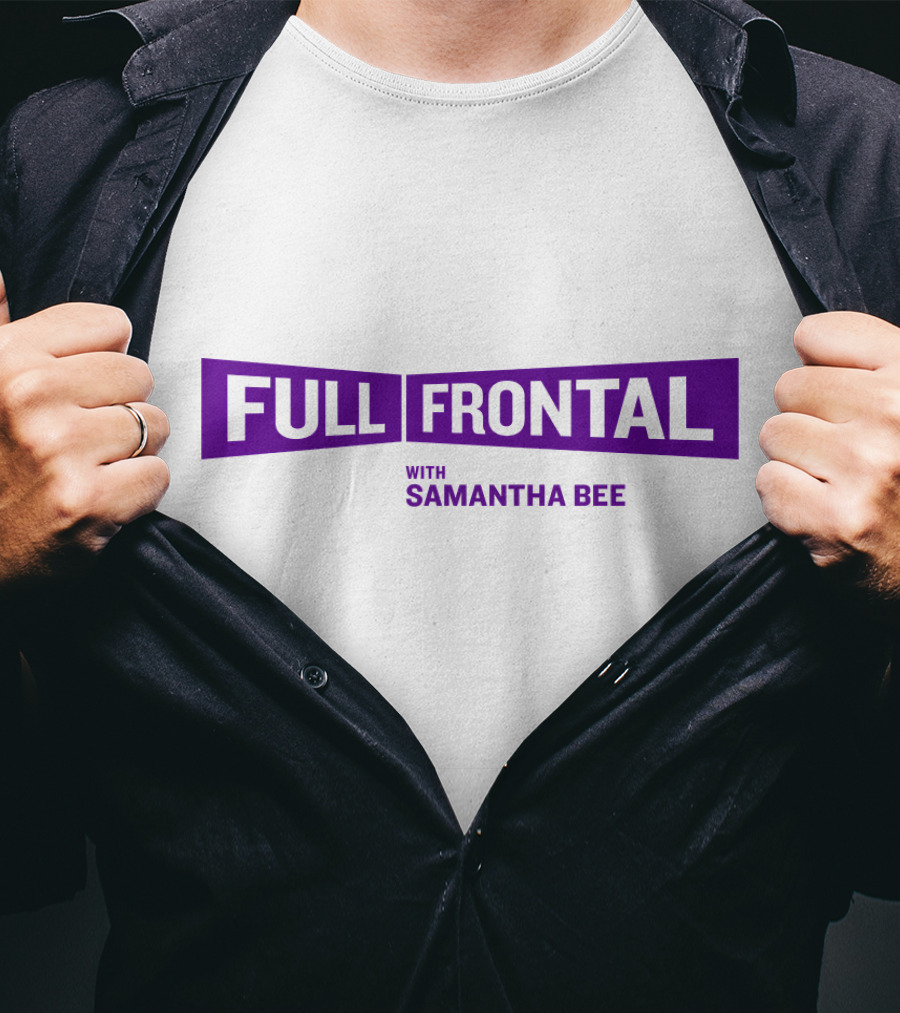 Full Frontal With Samantha Bee Purple T-Shirt