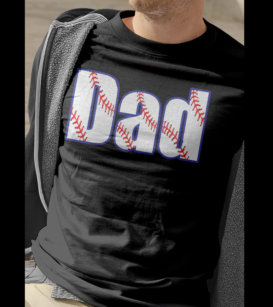 Dad Baseball Fun Father's Day Play T-Shirt
