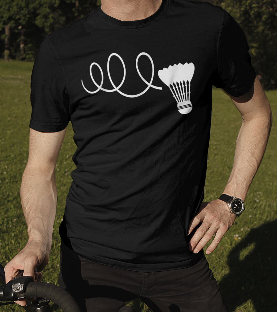 Elo Funny Badminton Shuttle Loop T-Shirt