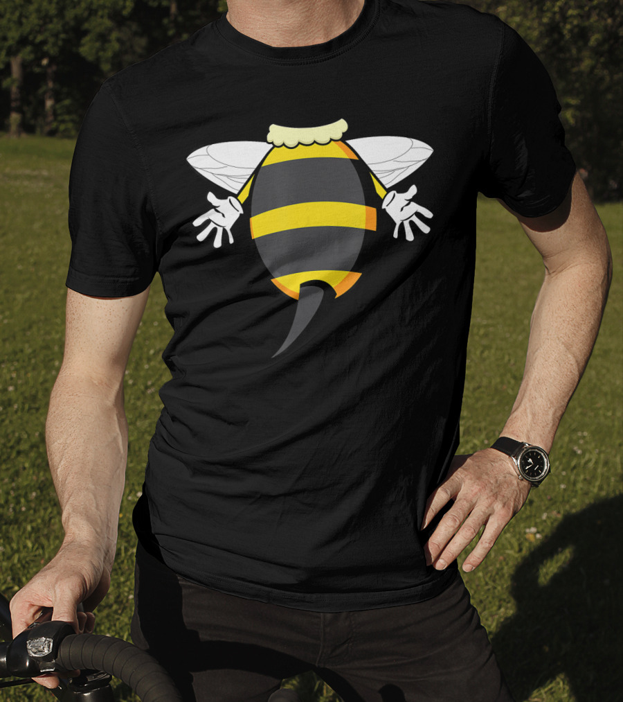 Funny Bee Costume Buzzing Honeybee Look T-Shirt