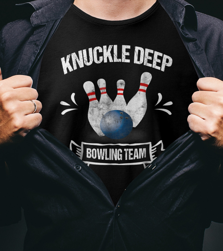 Knuckle Deep Bowling Team T-Shirt