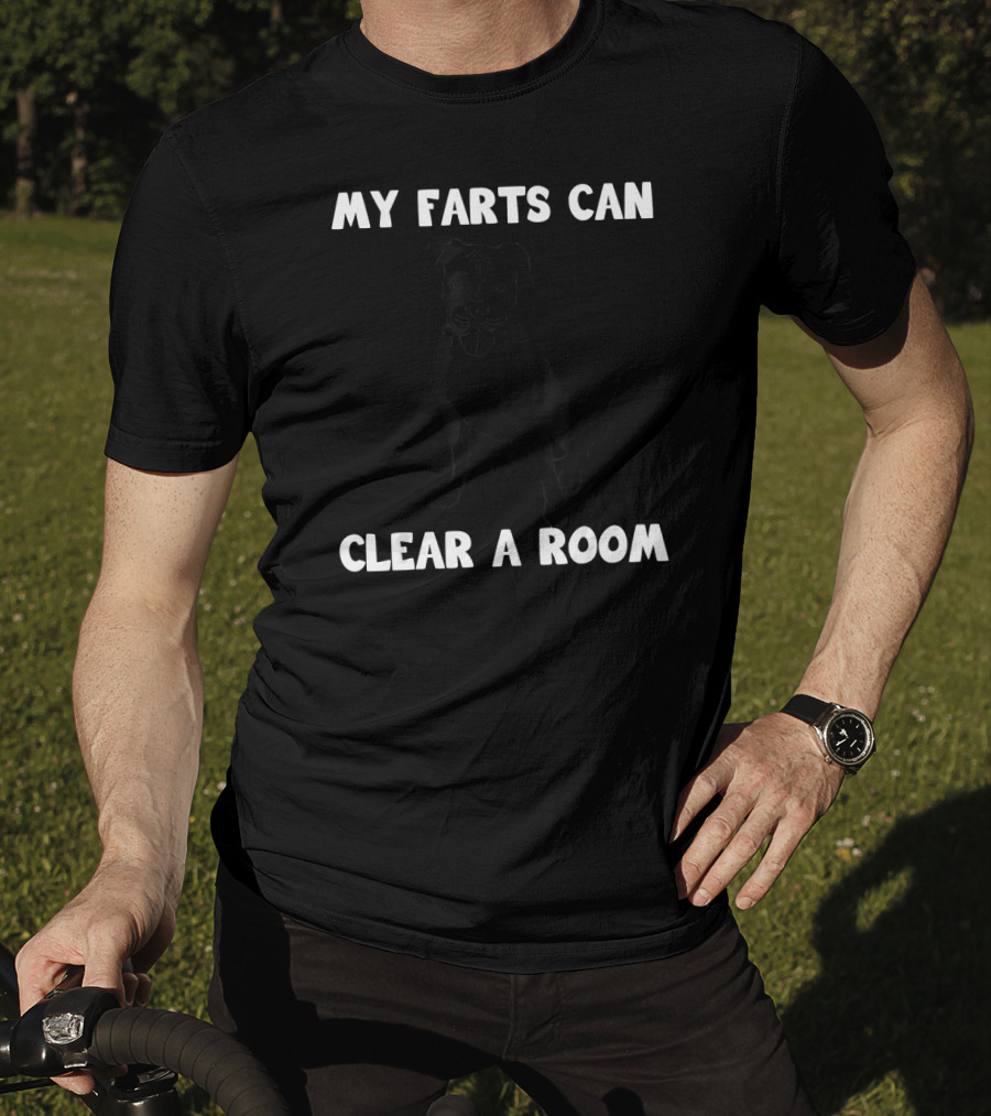 My Farts Can Clear A Room Boxer Dog T-Shirt