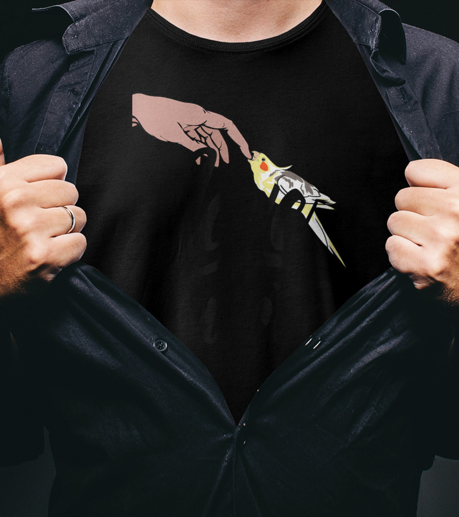 Love Hurts Funny Cockatiel T-Shirt