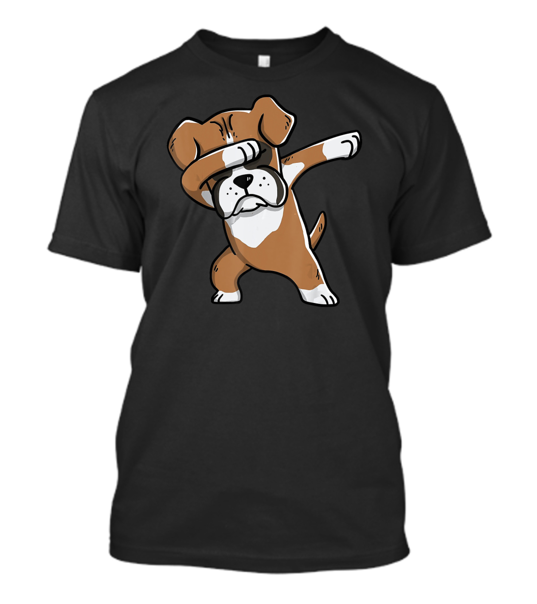 Dabbing Boxer Dog Birthday Party Fun T-Shirt
