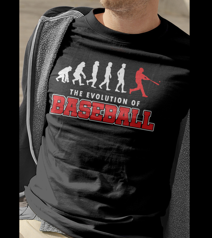 The Evolution Of Baseball Player Swing Progression T-Shirt