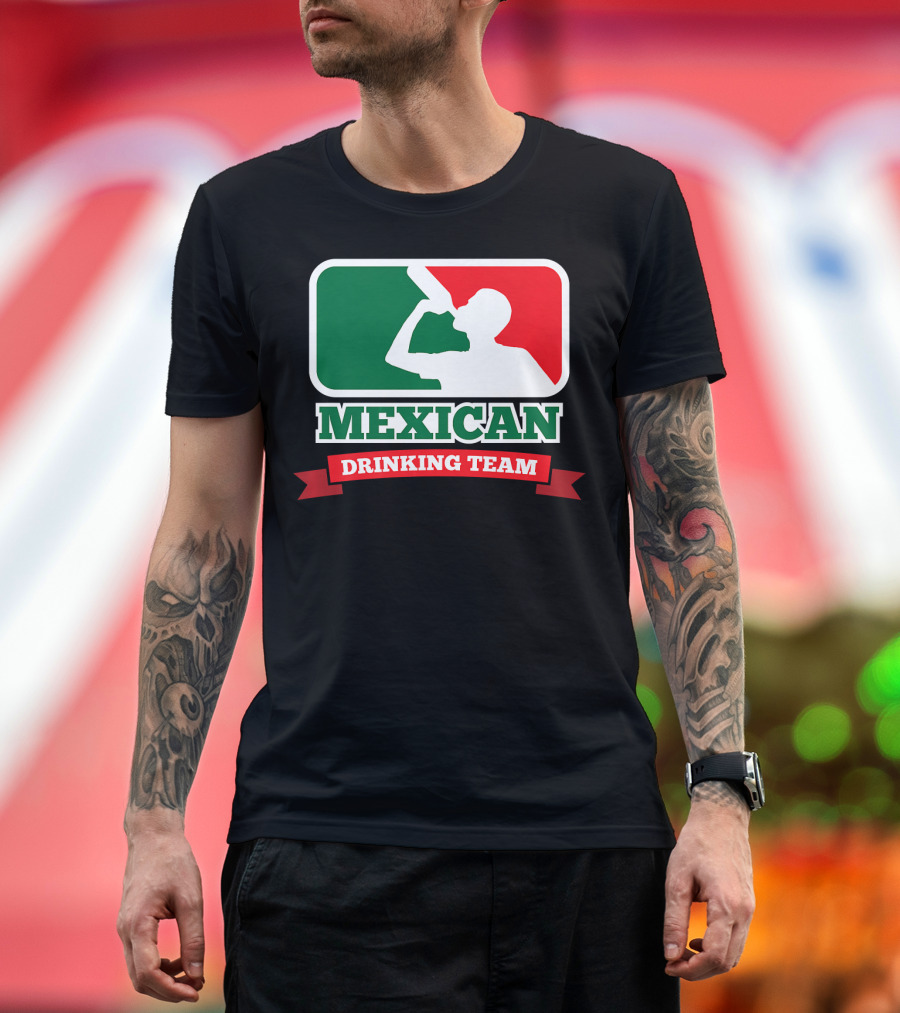 Mexican Drinking Team Funny Party T-Shirt