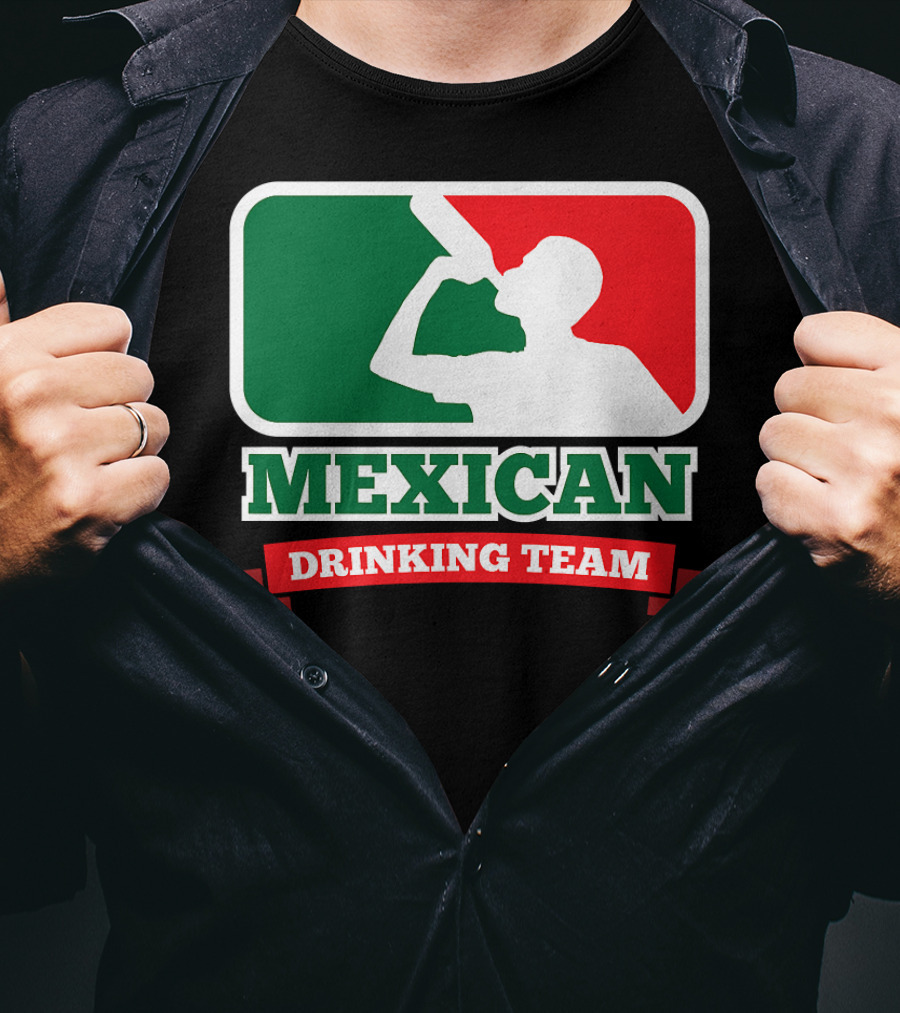 Mexican Drinking Team Funny Party T-Shirt